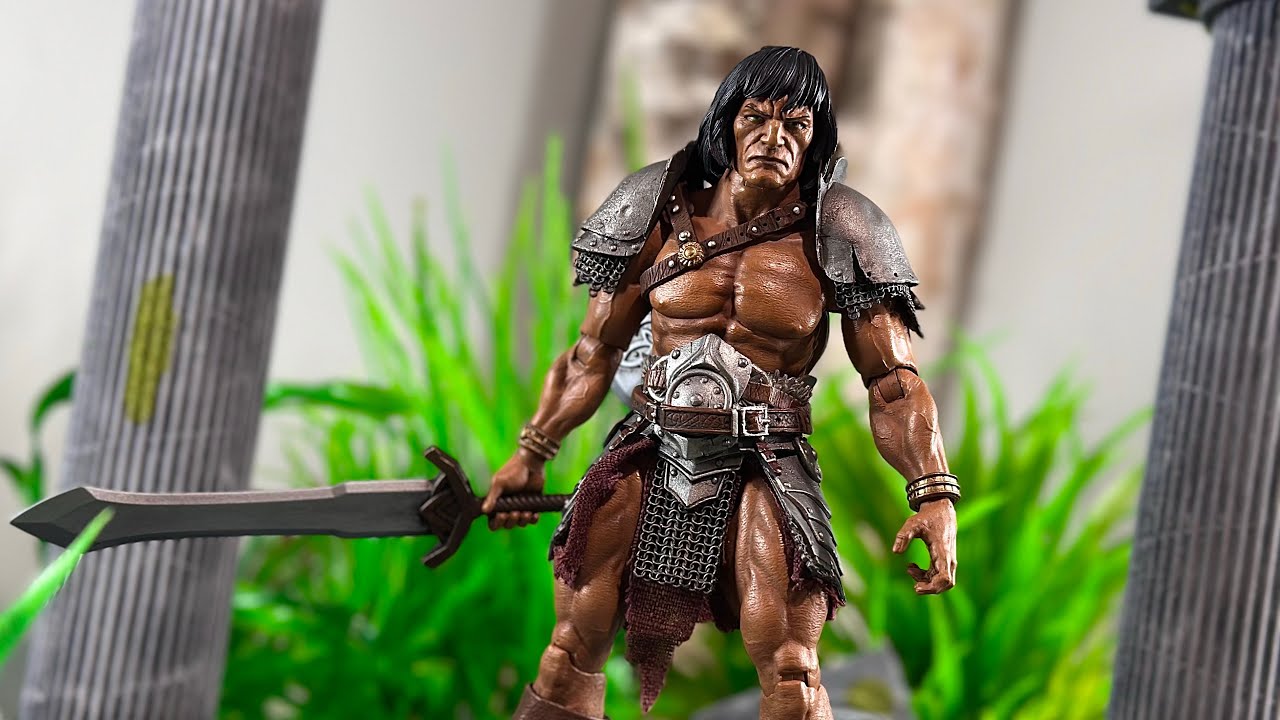 Mythic Legions Legendary Barbarian Figure Review - YouTube