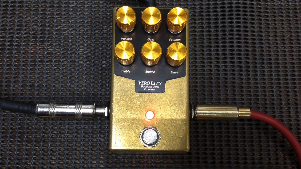 VeroCity Effects Pedals Super Lead Xtra Gain試奏動画(Dr住吉) - YouTube