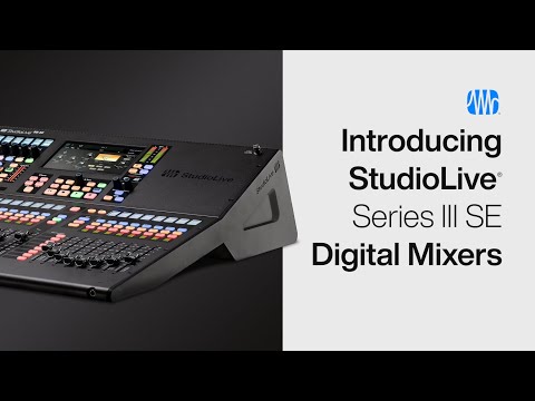 PreSonusから新デジタルミキサーシリーズ『PreSonus StudioLive Series