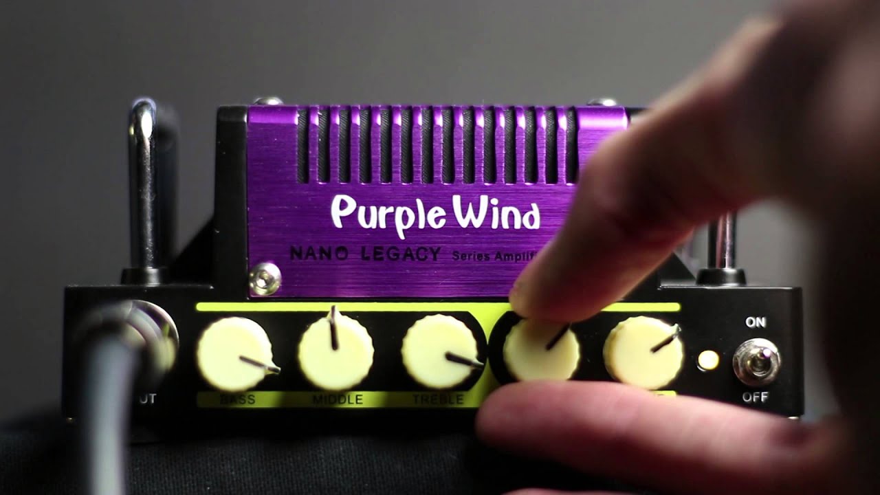 Hotone Purple Wind Amplifier Demo - YouTube