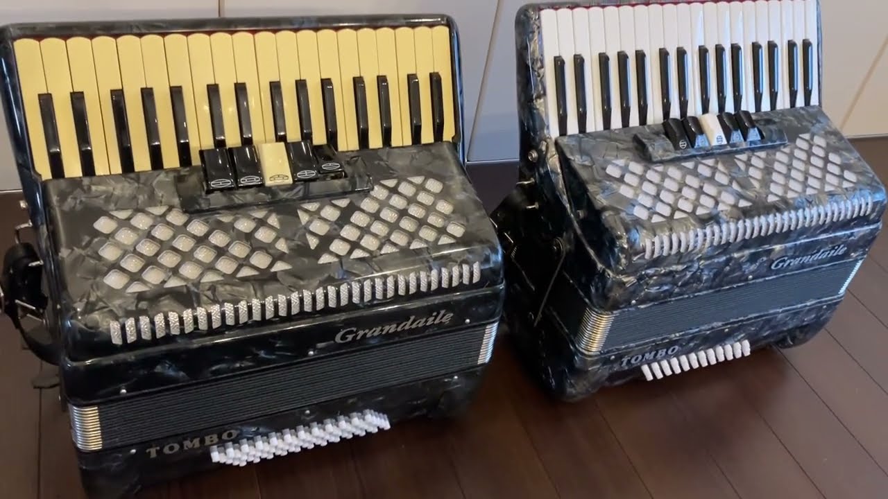 ☆TOMBOアコーディオンGT-60とGT-60Bを比較☆何が違うか☆Grandaile GT