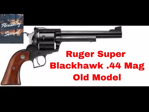 Ruger Super Blackhawk 44 Magnum Old Model - Desktop Review - YouTube