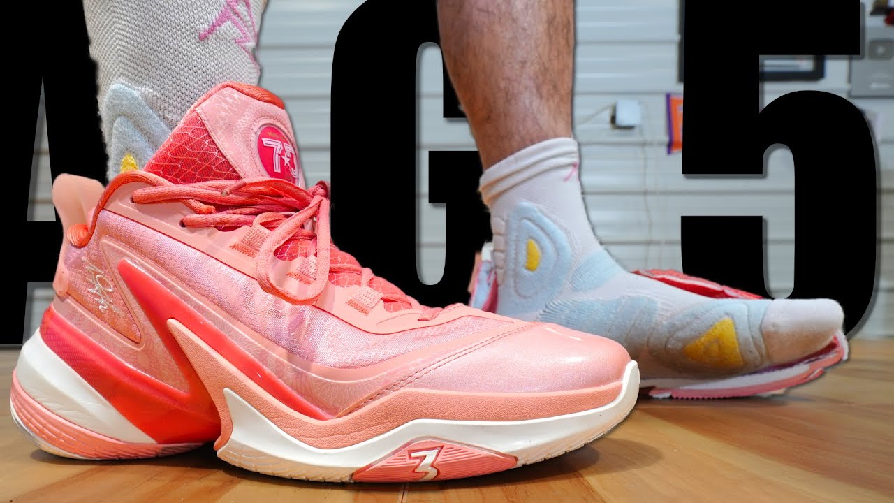 驚異的】最強すぎるバッシュを徹底レビュー｜361° AG5 - YouTube