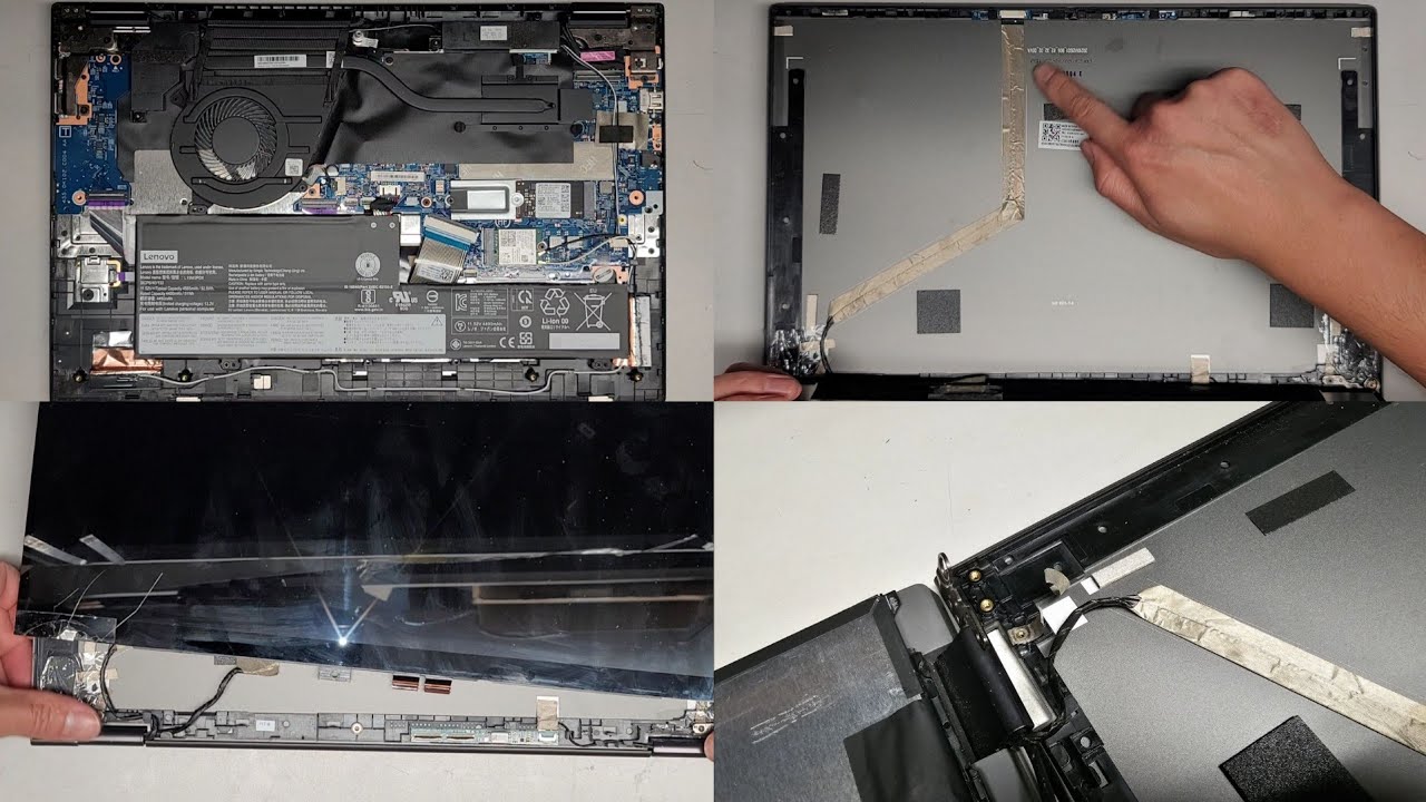 Lenovo IdeaPad Flex 5 15ITL05 Disassembly Quick Look Inside LCD