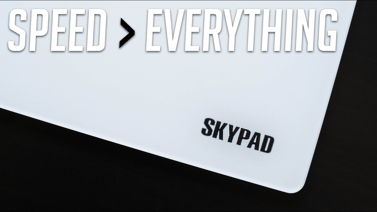 Skypad 3.0 XL Review | Glass Gaming Mousepad - YouTube