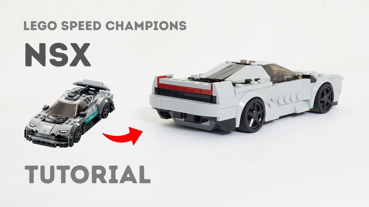 Tutorial - Honda NSX | Lego Speed Champions 76909 Alternate Build