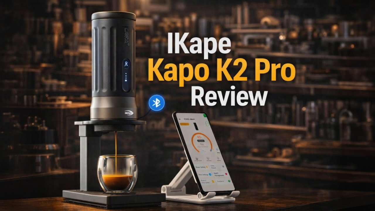 IKAPE Kapo K2 Pro 58mm Review | Best Portable Espresso Machine