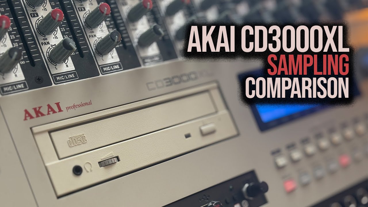 出品アイテム紹介動画] AKAI CD3000XL サンプラー - 大橋隆志 a.k.a.
