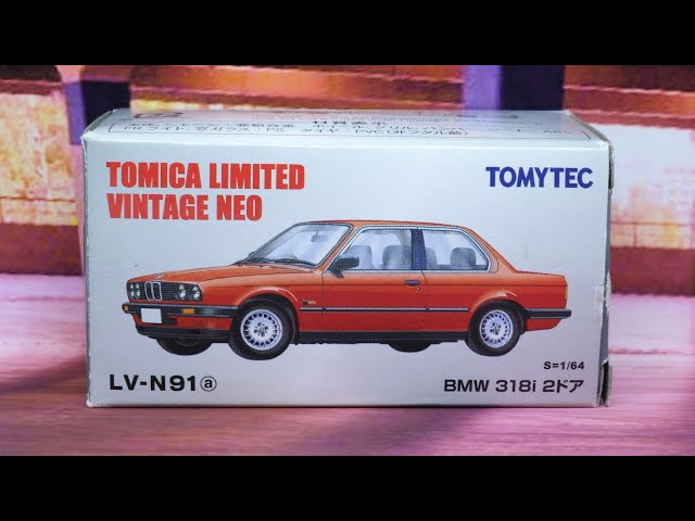 Tomica Limited Vintage Neo ~ BMW 318i E30 Red (4K ULTRA HD 60FPS