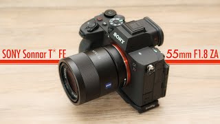 SONY「Sonnar T* FE 55mm F1.8 ZA. SEL55F18Z」ソニーツァイス単焦点
