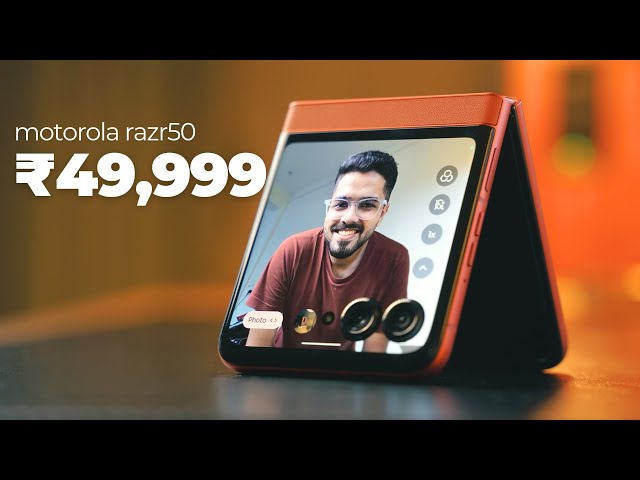 The Most Practical Flip Phone Under 50k! motorola razr50 - YouTube