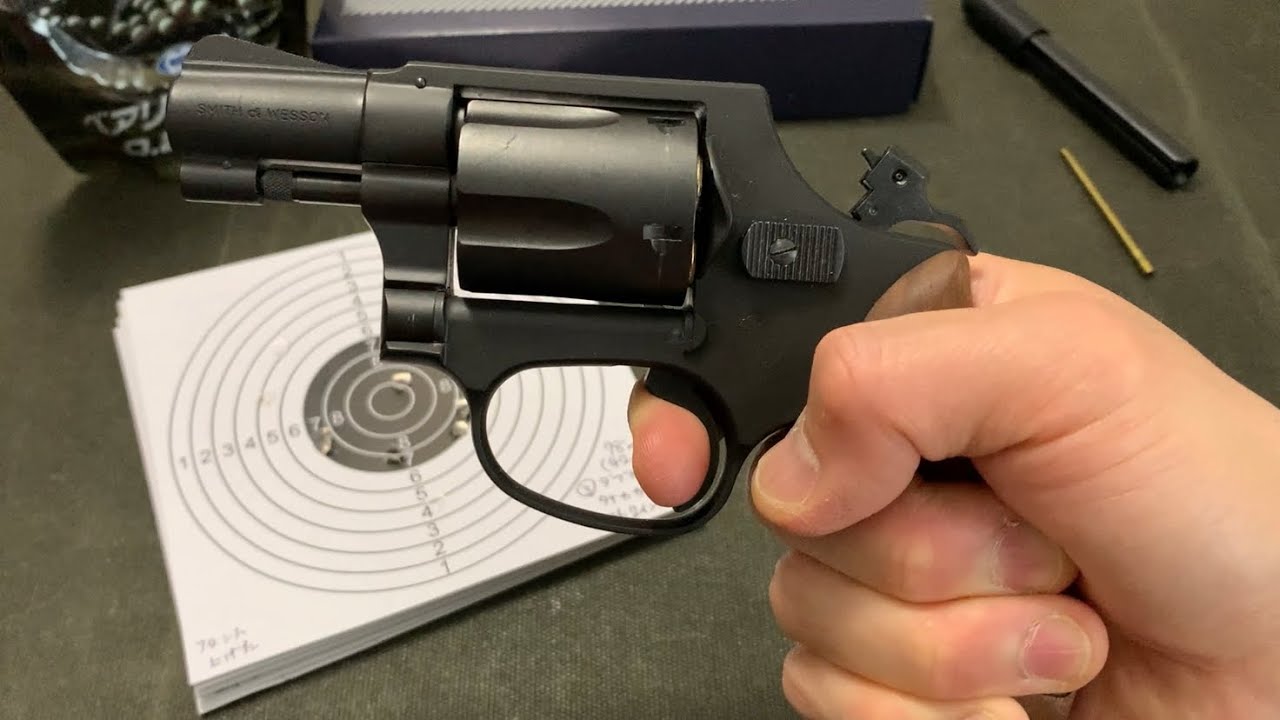 S&W M36 チーフスペシャル タナカ ガスリボルバー レビュー 1966