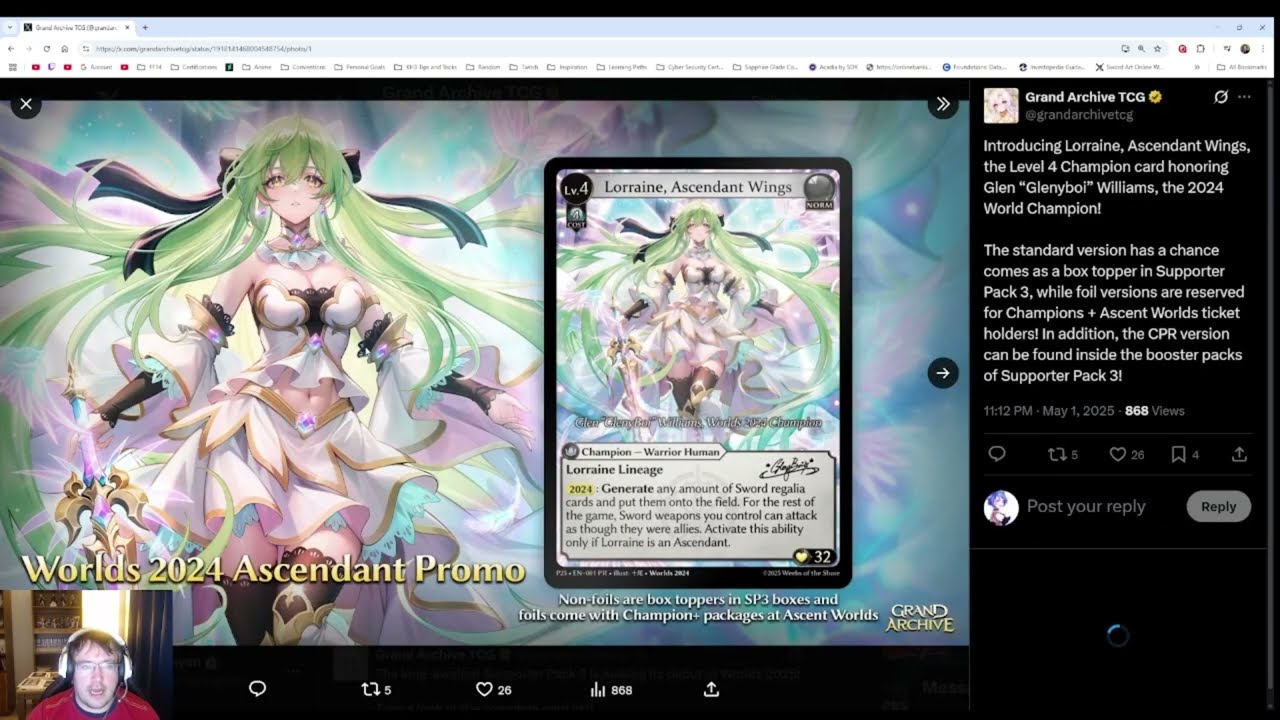Unboxing the Re:Collection Diao Chan and Guo Jia Grand Archive TCG