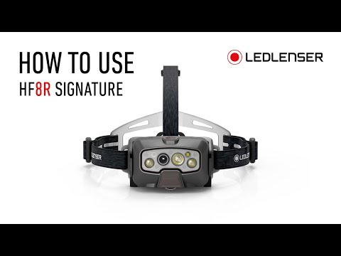 Ledlenser HF8R Signature: headlamp for extreme applications
