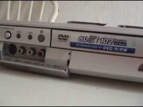 DVD recorder PIONEER DVR-520H-S - YouTube