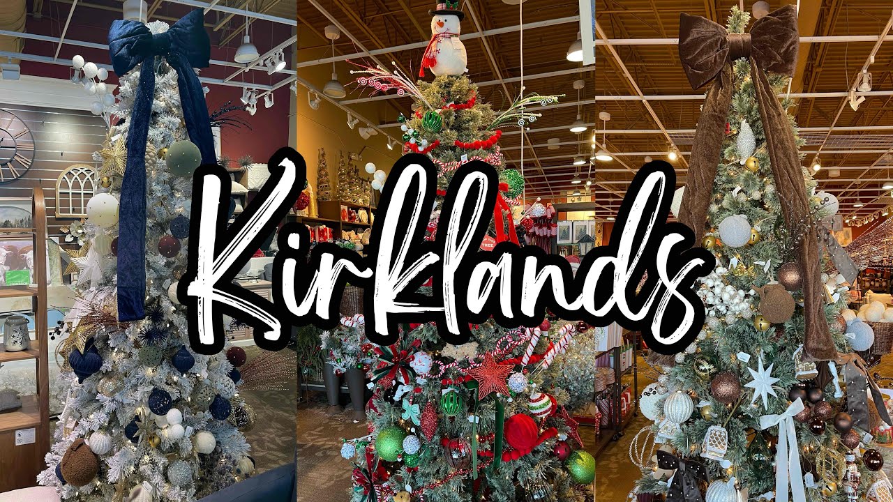 KIRKLAND'S CHRISTMAS • SHOP WITH ME 2025 - YouTube