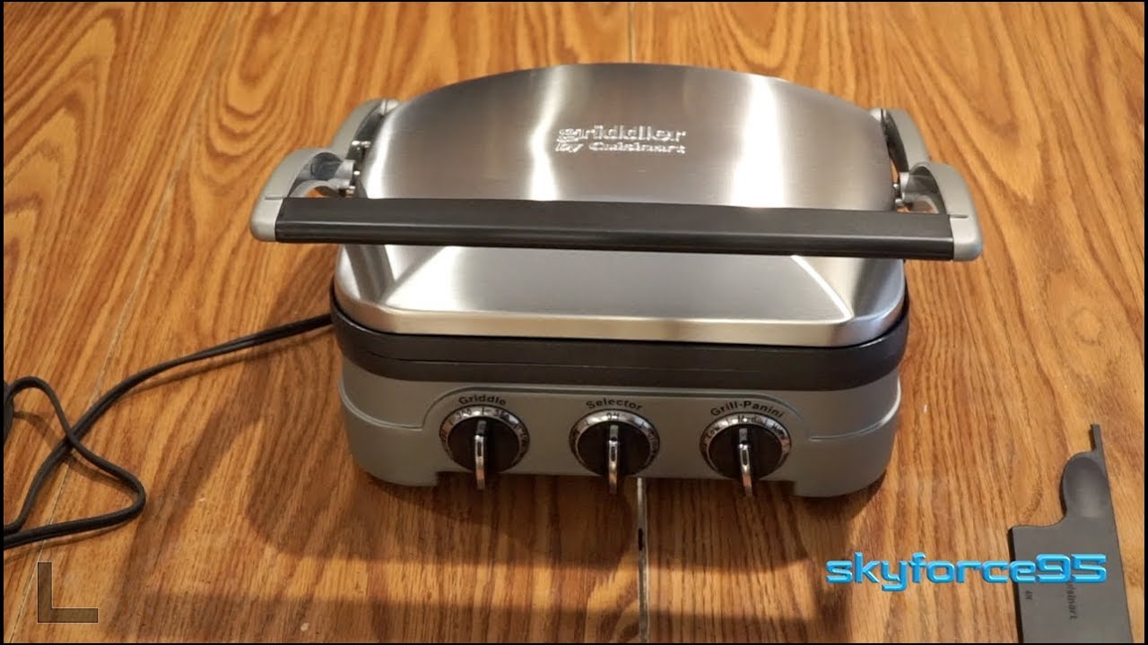 Cuisinart 5-in-1 Griddler, GR-4N Review - YouTube