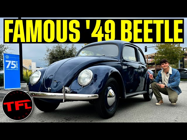This 1949 Volkswagen Beetle Is FAMOUS! Here's What It's Like To