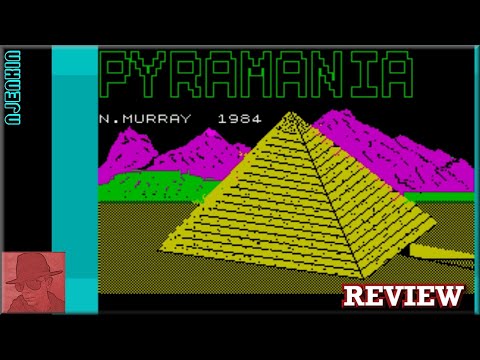 Pyramania - on the ZX Spectrum 48K !! with Commentary - YouTube