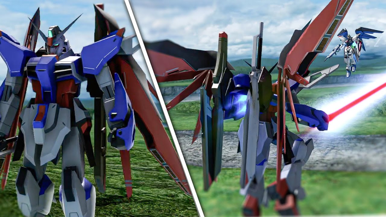 デスティニーガンダムSPEC II vs フリーダムガンダム│ガンダムSEED