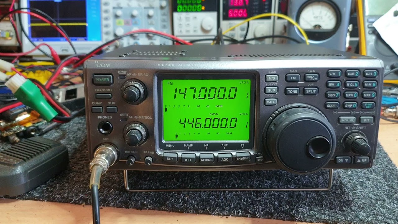 Icom IC910H VHF UHF Transceiver-Why can't I get 100w FM carrier