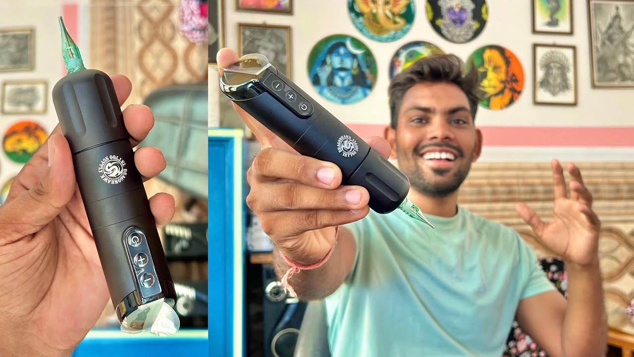 Unboxing Dragonhawk X2 Wireless Tattoo Pen 😮 ‪@dragonhawktattoos
