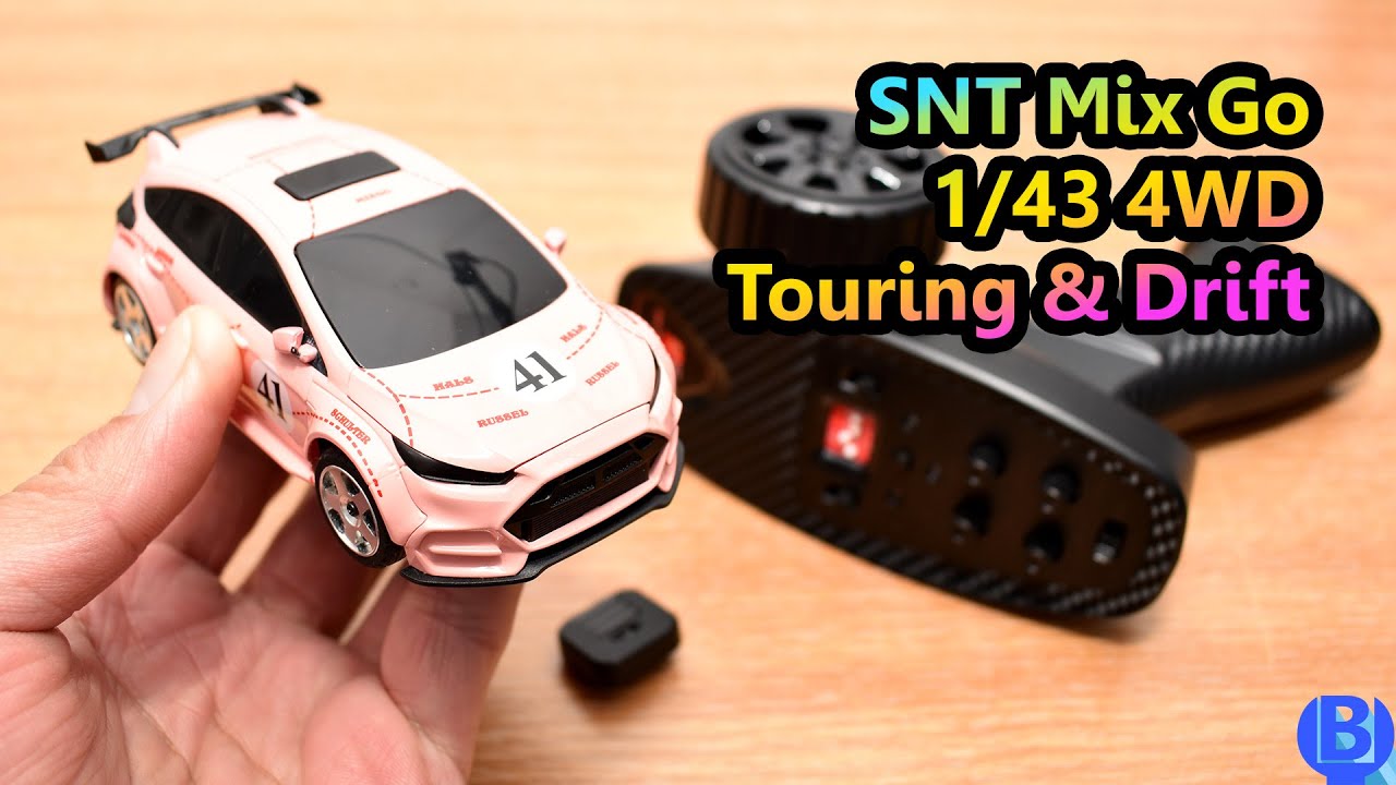 Review] SNT Mix Go MG044 1/43 4WD Touring & Drift Car - YouTube