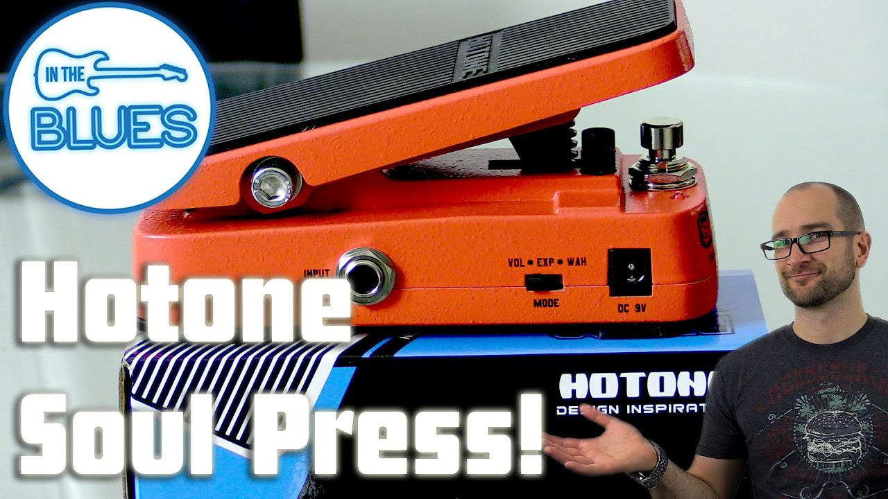 Hotone Soul Press Wah/Volume/Expression Pedal - YouTube