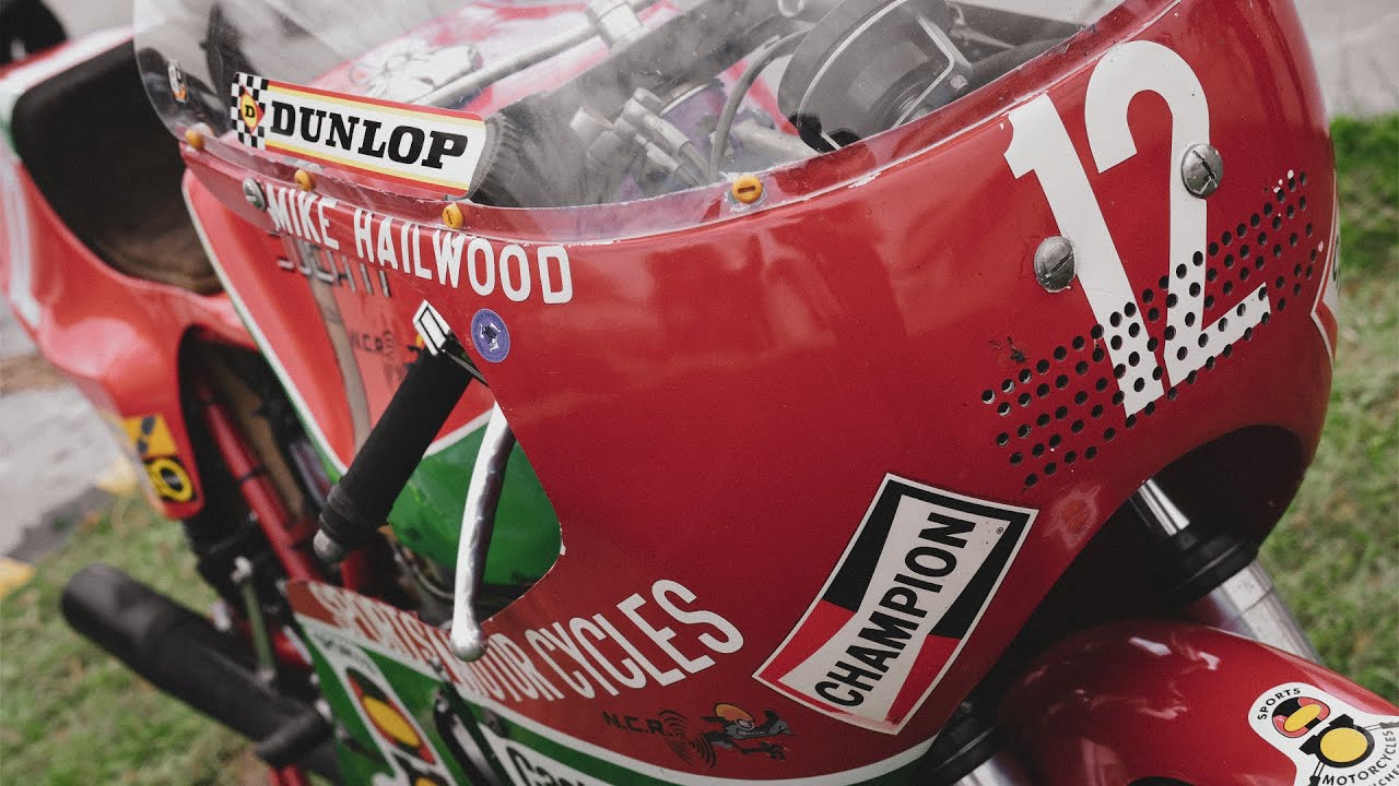 Mike Hailwood's 1978 F1 Ducati - Isle of Man TT - YouTube