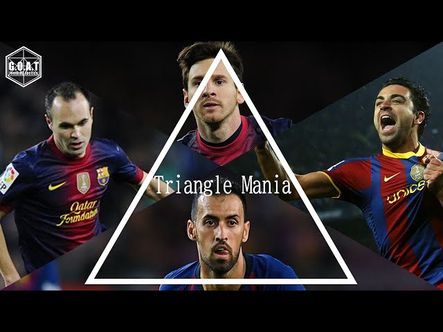 Triangle] Learn positioning from the tactical movements of Messi