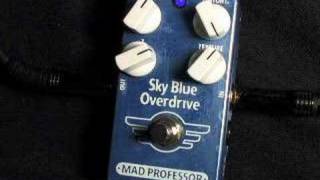 MAD PROFESSOR Sky Blue Overdrive - ブースター的に使用することも