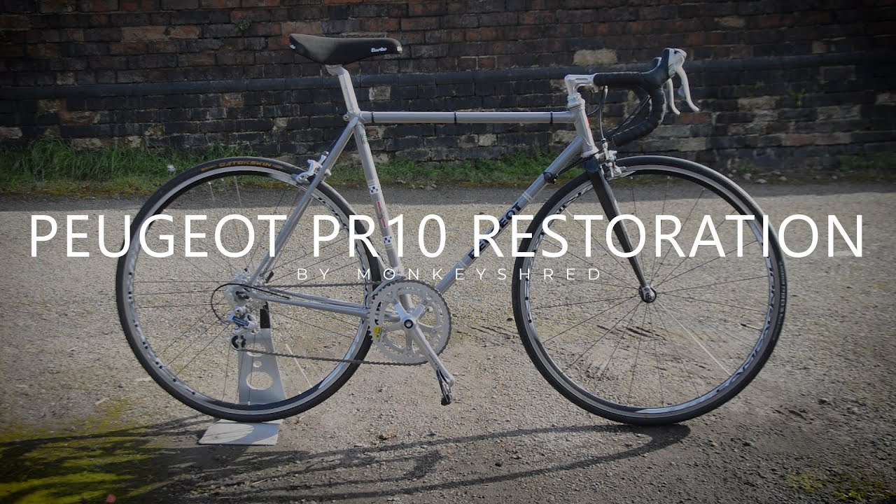 1977 Peugeot PR10 Bicycle Restoration / Upgrade & Zwift Isolation
