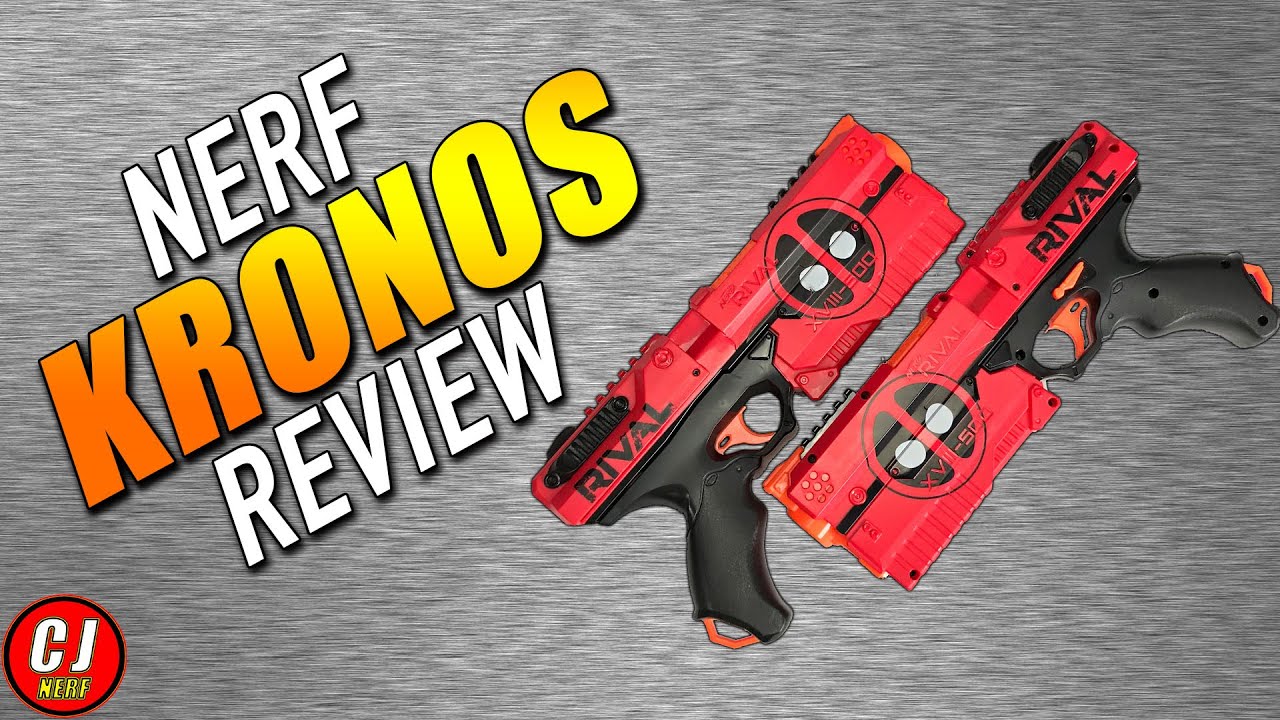 Nerf Rival Kronos XVIII-500 | (2018) Review Deadpool Edition - YouTube