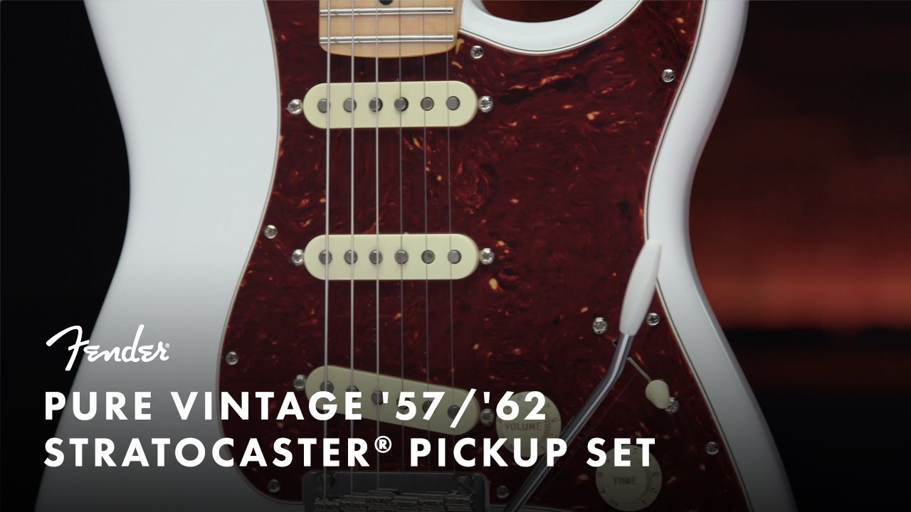 Pure Vintage '57/'62 Stratocaster Pickup Set | Fender - YouTube