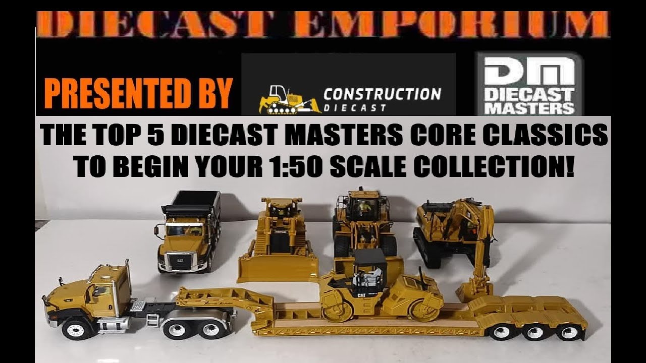 The Top Five Diecast Masters Caterpillar Core Classics Models to