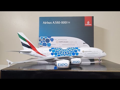 4K - 2020 Dubai Expo Be Part of The Magic Emirates Airbus A380 A6