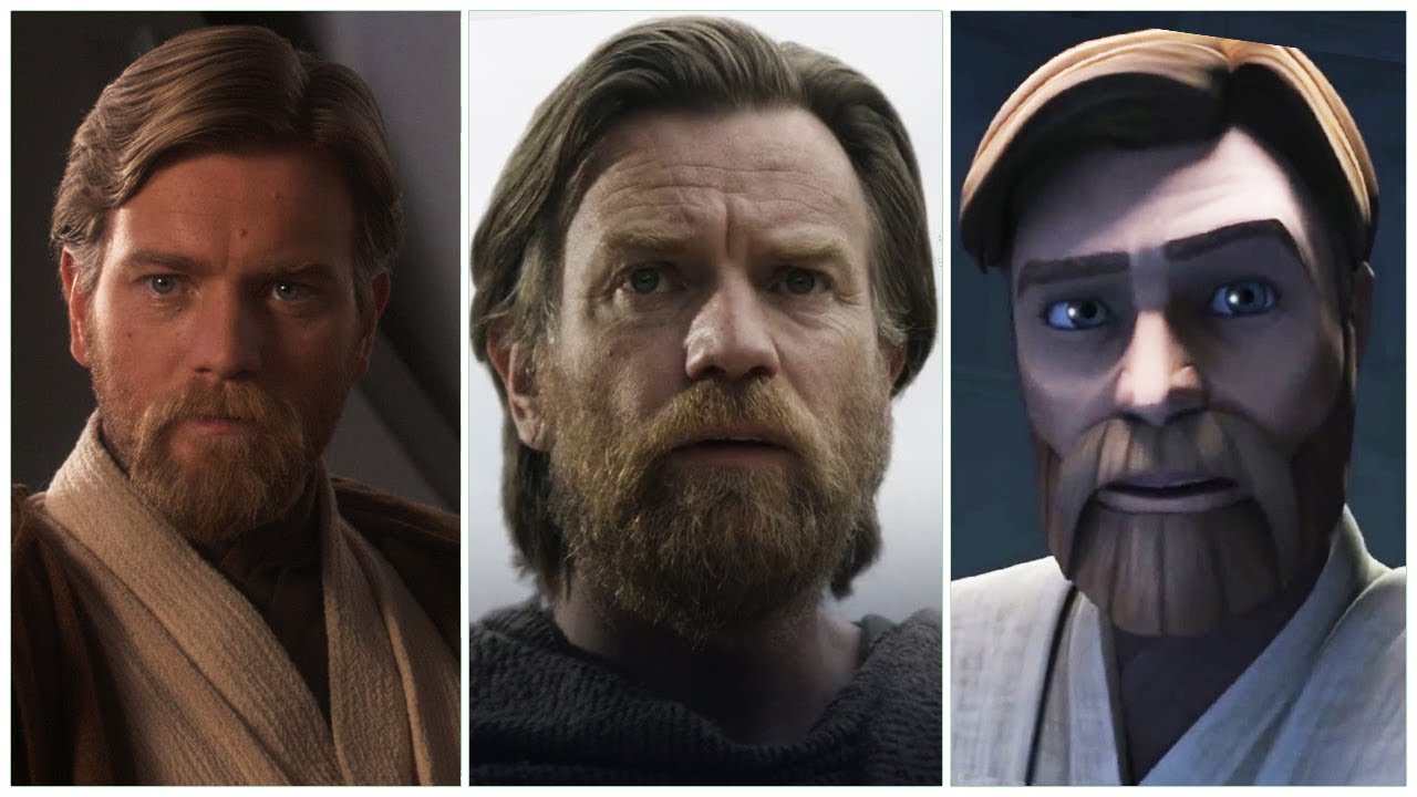 Evolution of Obi-Wan Kenobi in Movies and Cartoons - YouTube