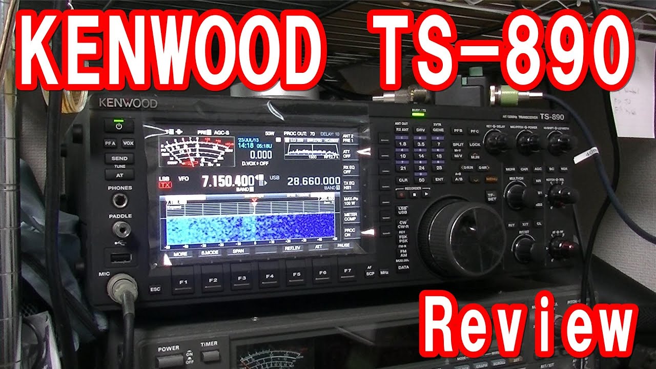 KENWOOD TS-890 REVIEW (Japanese) - YouTube