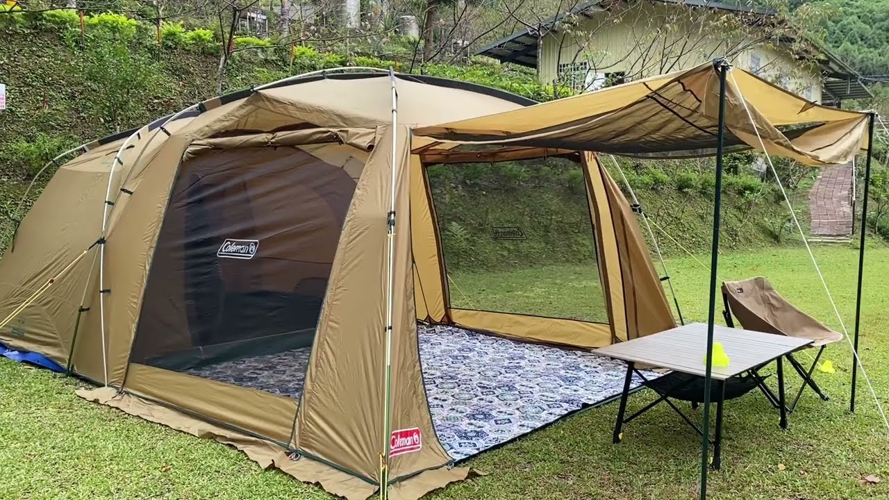 Coleman Tough Screen 2-Room House MDX #coleman - YouTube