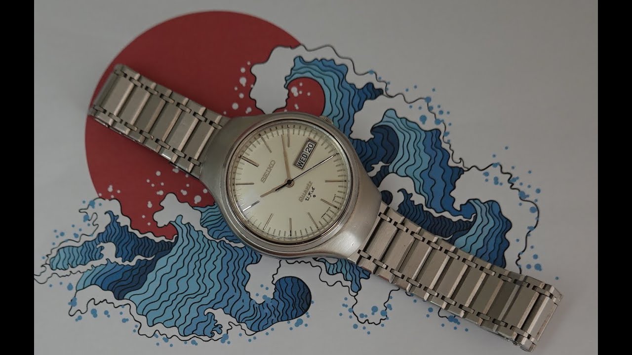 1973 Seiko VFA Quartz men's vintage high end watch. Model
