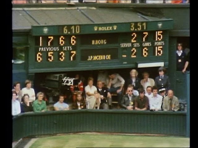 Borg v McEnroe (1980 Men's Final) – Rolex Wimbledon Golden Moments