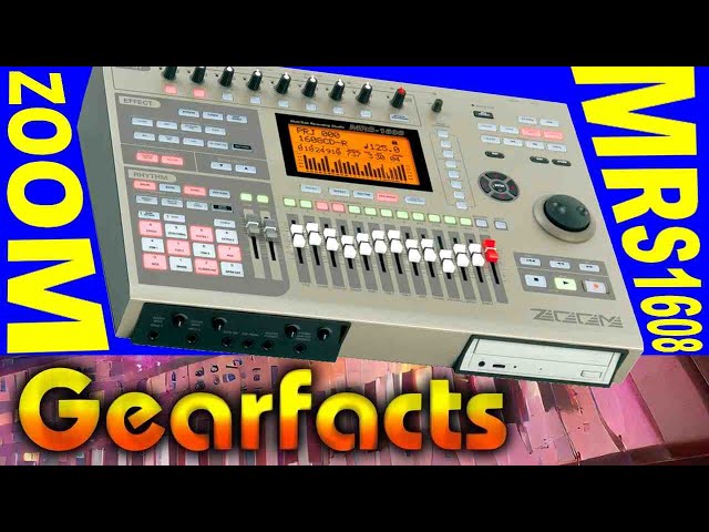 Zoom MRS-1608 Multi Track Recorder - YouTube
