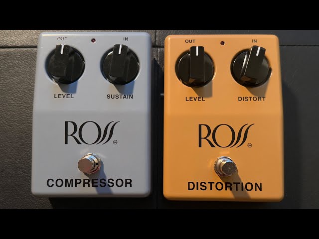 Goodbye to Ross Pedals- Unboxing and Demo of the JHS Ross