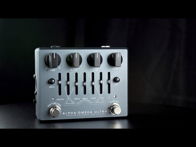 Darkglass Electronics Alpha-Omega Ultra V2 Bass Preamp - YouTube