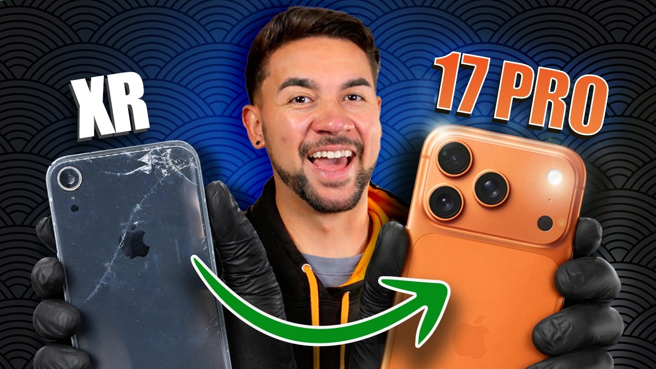 iPhone XR Upgraded To iPhone 17 Pro | Worlds Most Detailed - YouTube