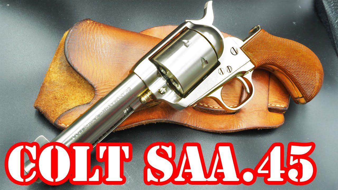 A uniquely shaped grip! Tanaka Gas Gun Colt SAA Birdhead Grip