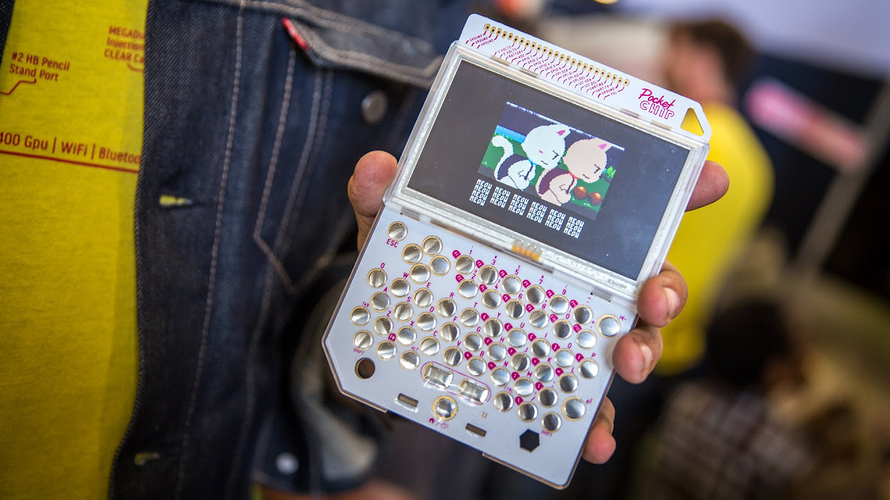 Pocket CHIP $49 Indie Game Console - YouTube