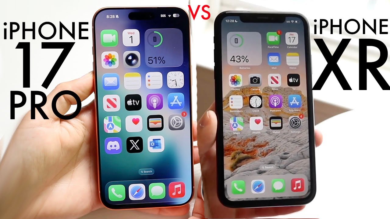 iPhone 17 Pro Vs iPhone XR! (Comparison) (Review) - YouTube