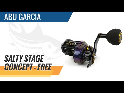 Abu Garcia Salty Stage Concept-Free - Saltwater Baitcasting Reel