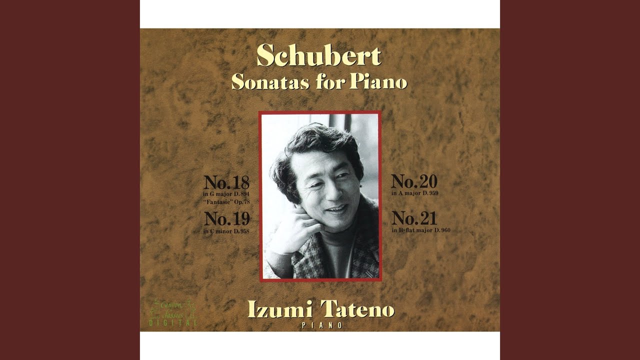 シューベルト:ピアノ・ソナタ第20番 イ長調 D.959;第1楽章 アレグロ